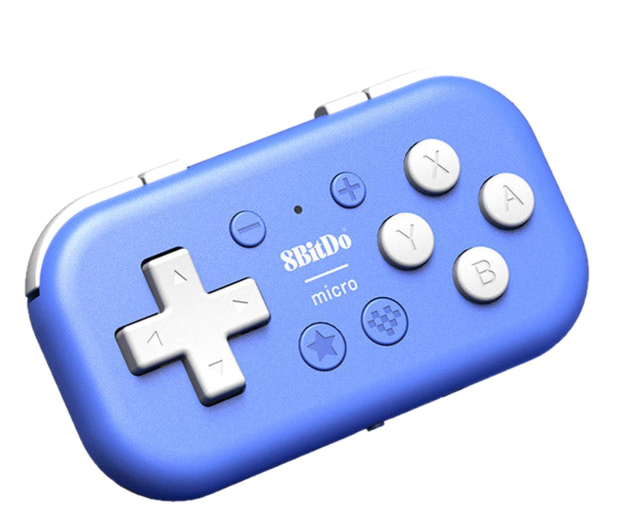 8BitDo Micro Bluetooth Gamepad - Blue RET00384 - 1202353 - zdjęcie 2